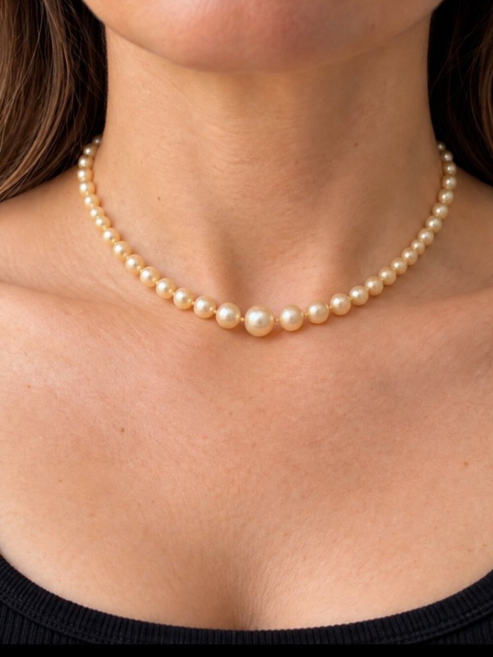 Vintage Pearl Choker